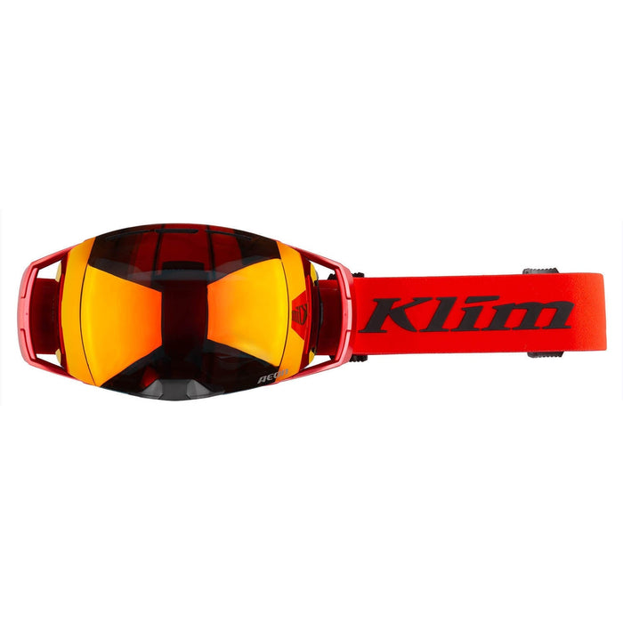 Klim Aeon Snow Goggle - Fiery Red Dark Smoke Red Mirror, view 2