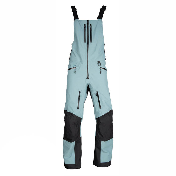 Klim Mens Togwotee Bib - Goblin Blue - Petrol, front view