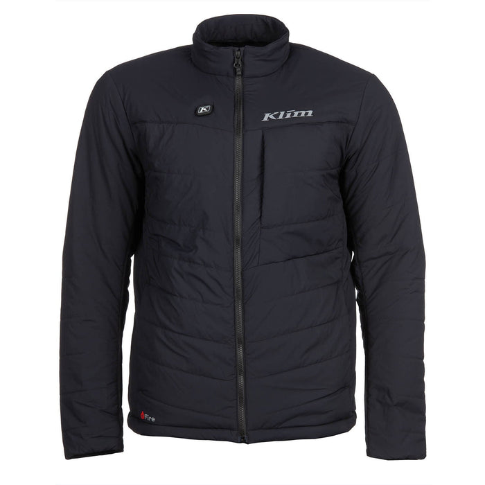 Klim Mens Override eFire Jacket - Black - Monument, front view