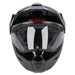 Klim X1 Alpha Helmet ECE/DOT - Quanta Gloss Black - Fiery Red