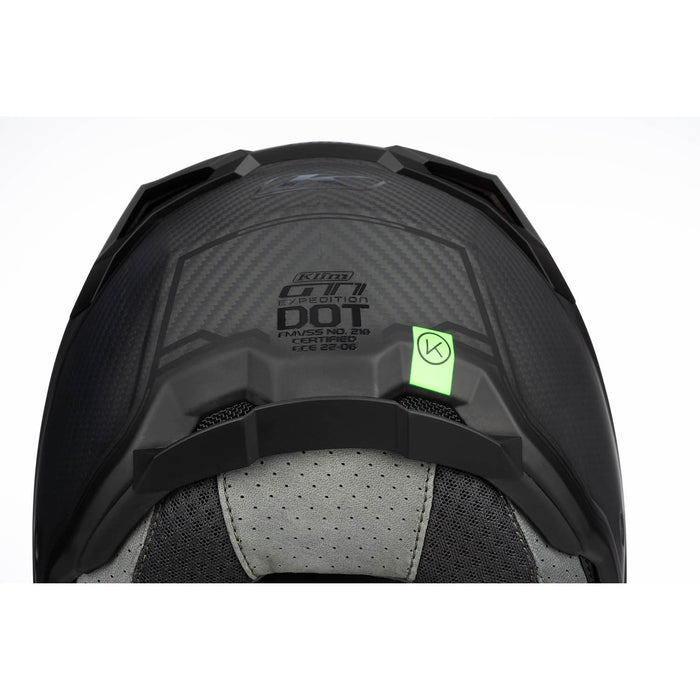 Klim GT1 Expedition Helmet ECE/DOT - Carbon Matte Black