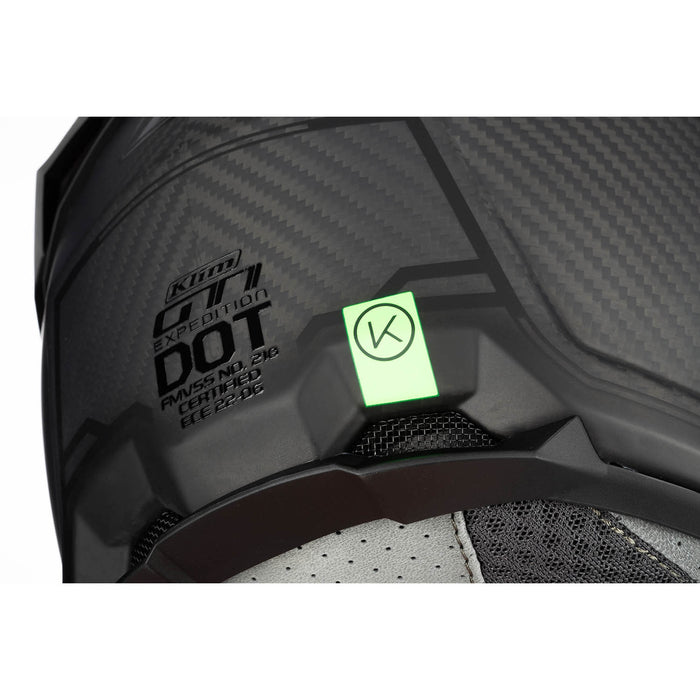 Klim GT1 Expedition Helmet ECE/DOT - Carbon Matte Black