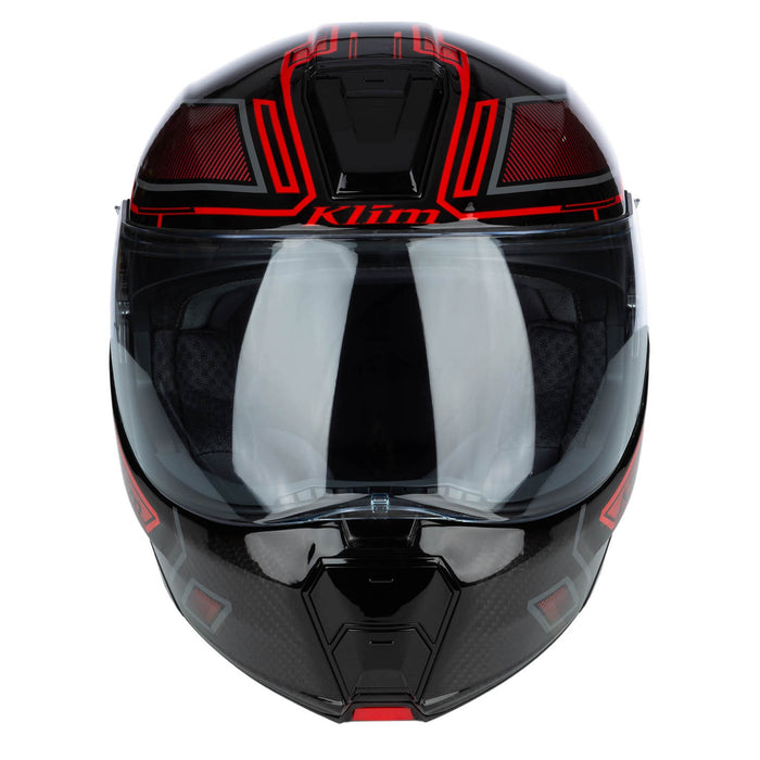 Klim GT1 Expedition Helmet ECE/DOT - Encrypted Gloss Black - Redrock