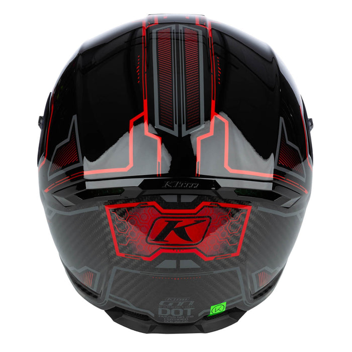Klim GT1 Expedition Helmet ECE/DOT - Encrypted Gloss Black - Redrock