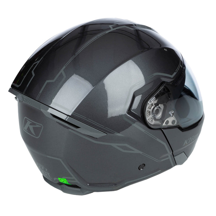 Klim GT1 Expedition Helmet ECE/DOT - Gloss Metallic Asphalt