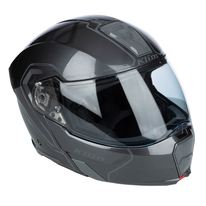 Klim GT1 Expedition Helmet ECE/DOT - Gloss Metallic Asphalt