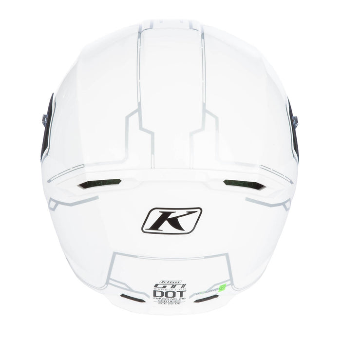 Klim GT1 Expedition Helmet ECE/DOT - Gloss White