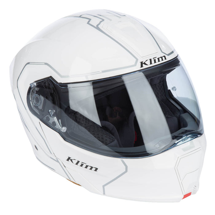 Klim GT1 Expedition Helmet ECE/DOT - Gloss White