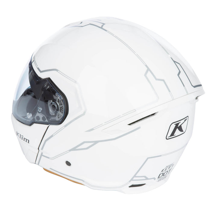Klim GT1 Expedition Helmet ECE/DOT - Gloss White