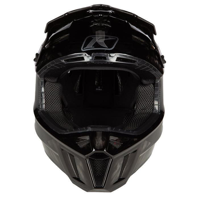 Klim F3 Carbon Pro Off-Road Helmet ECE - Striker Carbon Gloss Black