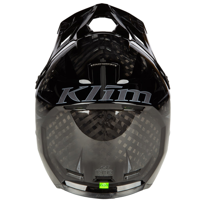 Klim F3 Carbon Pro Off-Road Helmet ECE - Striker Carbon Gloss Black