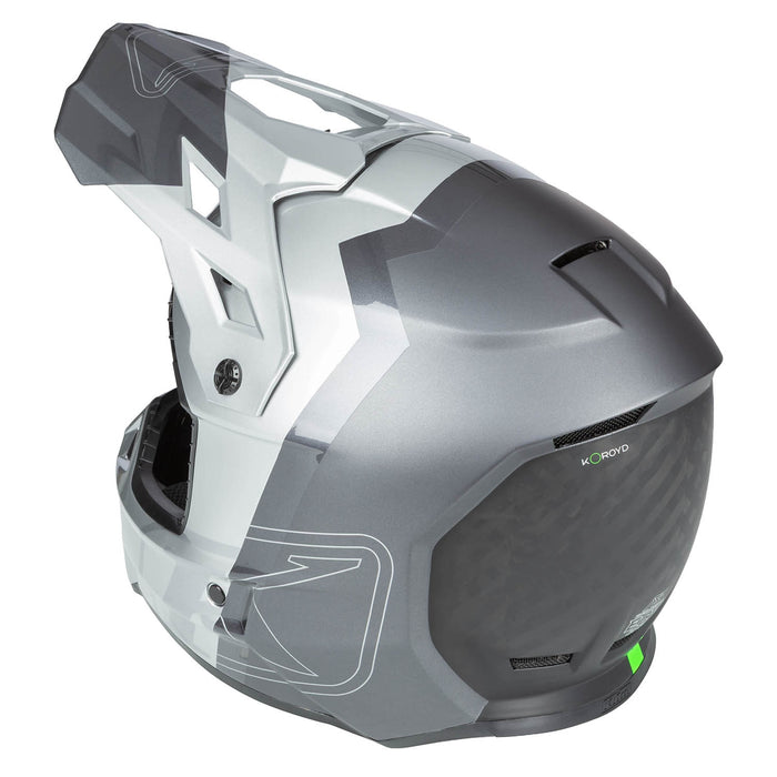 Klim F3 Carbon Pro Off-Road Helmet ECE - Tilt Gloss Asphalt - Monument