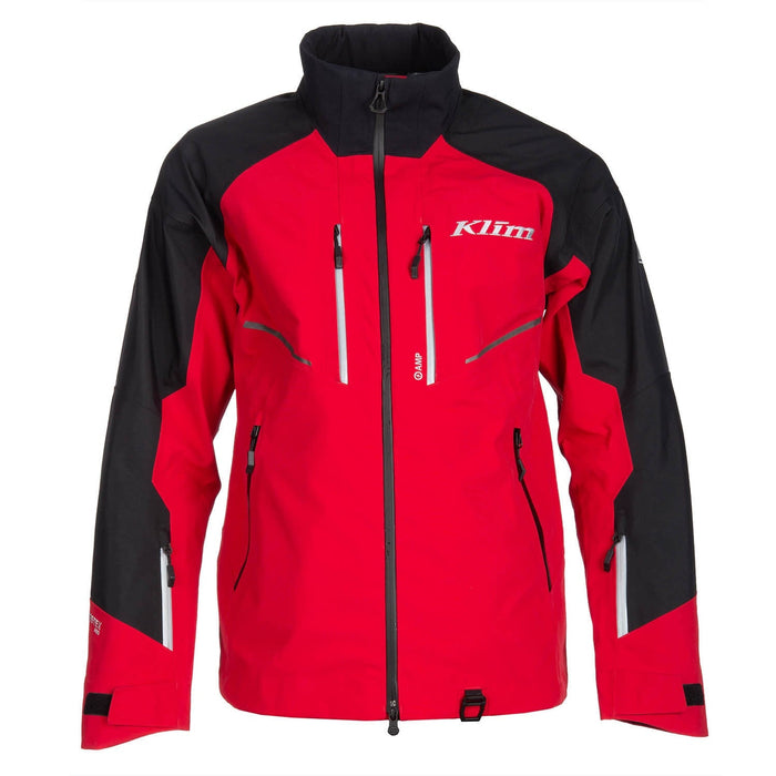 Klim Mens Valdez Jacket - Chili Pepper - Monument, front view