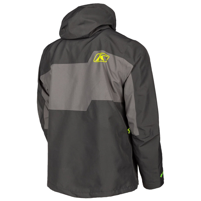 Klim Mens Powerxross Jacket - Non-Current - Asphalt - Hi-Vis, view 3