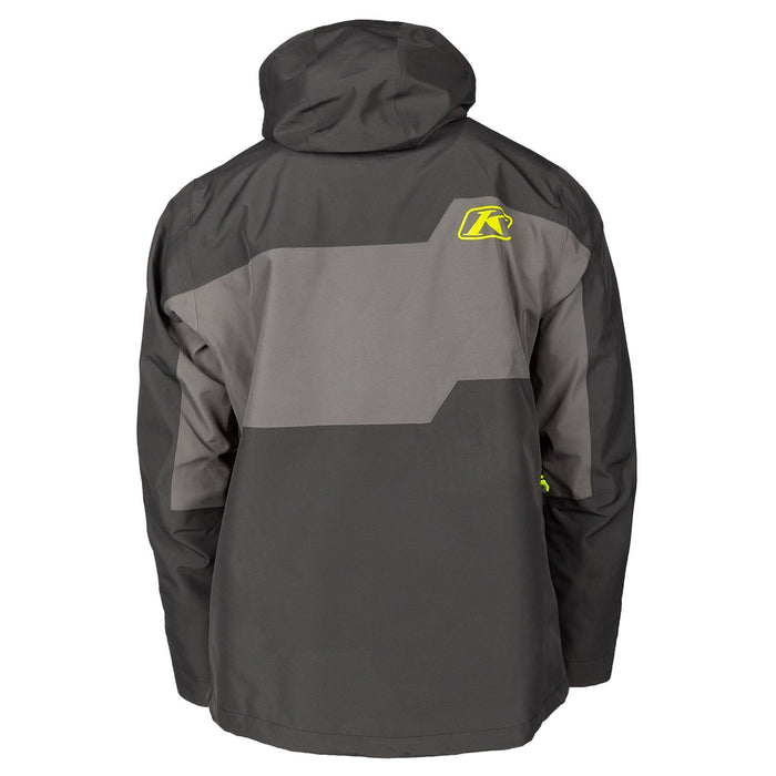 Klim Mens Powerxross Jacket - Non-Current - Asphalt - Hi-Vis, view 4
