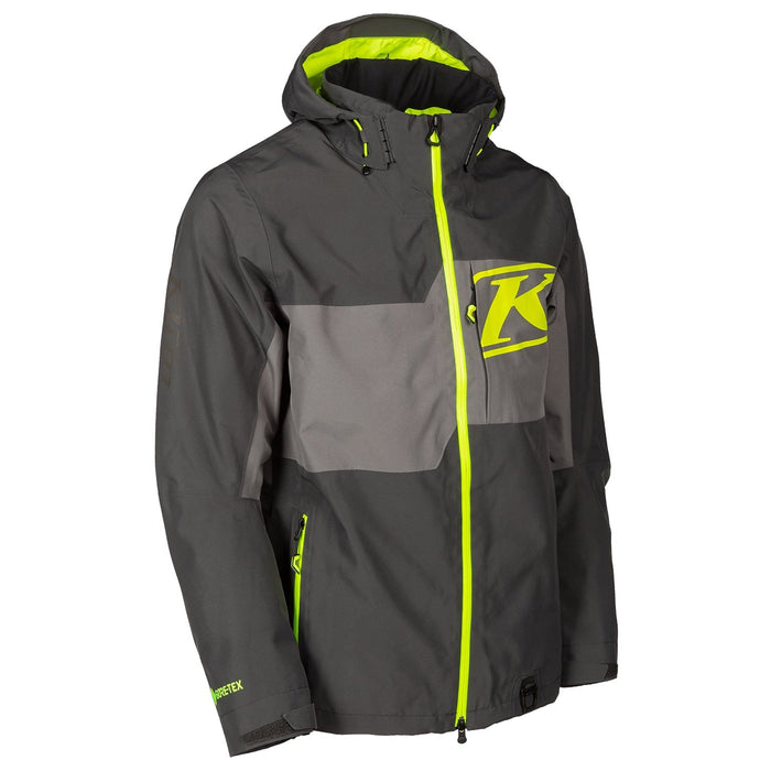 Klim Mens Powerxross Jacket - Non-Current - Asphalt - Hi-Vis, view 5