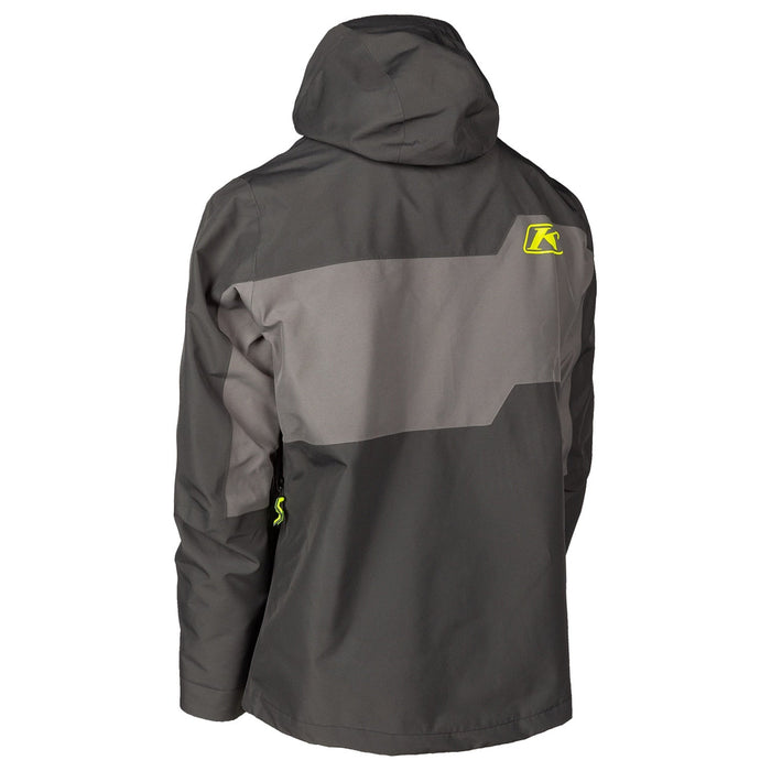Klim Mens Powerxross Jacket - Non-Current - Asphalt - Hi-Vis, view 6