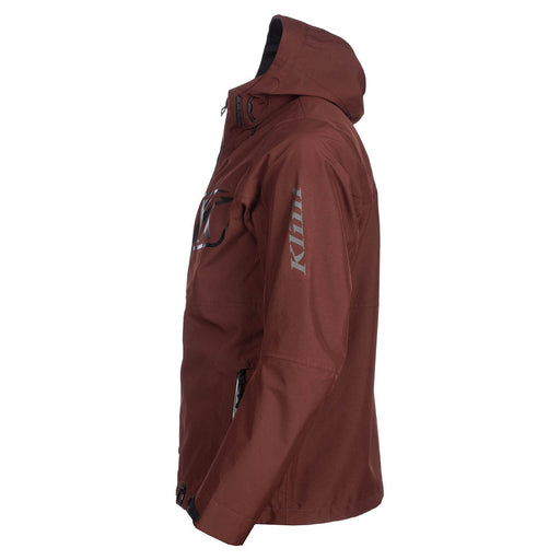 Klim Mens Powerxross Jacket - Bitter Chocolate - Black, view 2