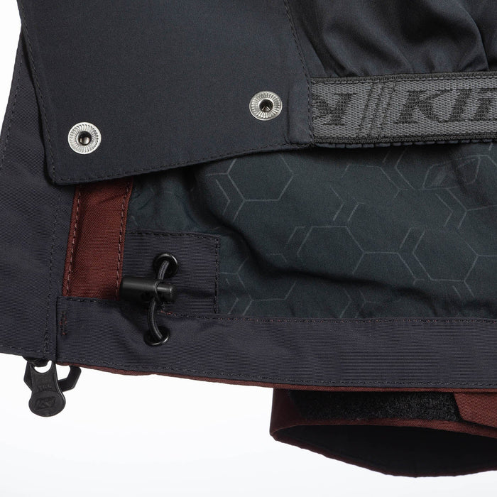 Klim Mens Powerxross Jacket - Bitter Chocolate - Black, view 11
