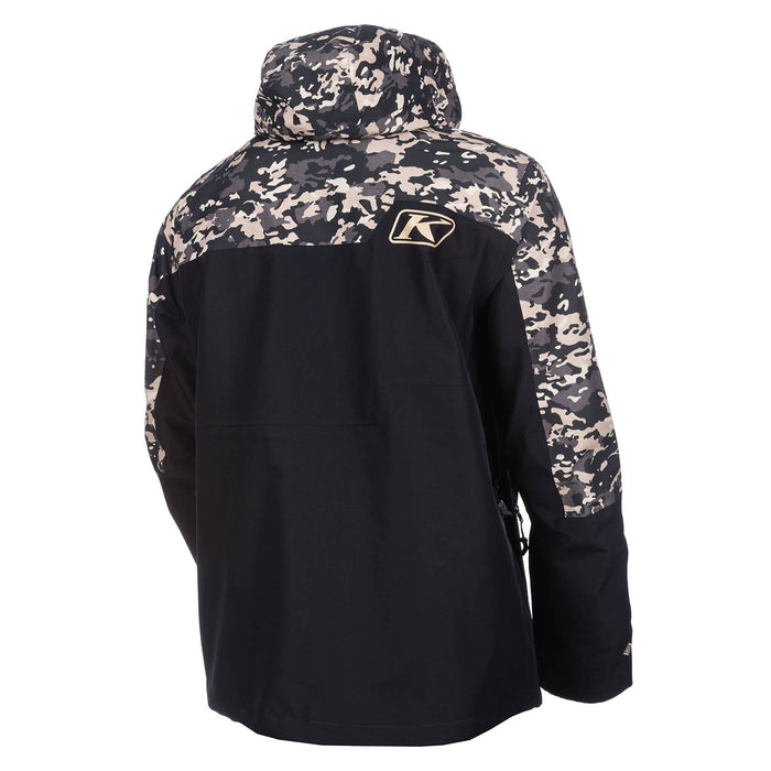 Klim Mens Powerxross Jacket - Black - Montana Tan Camo, view 3