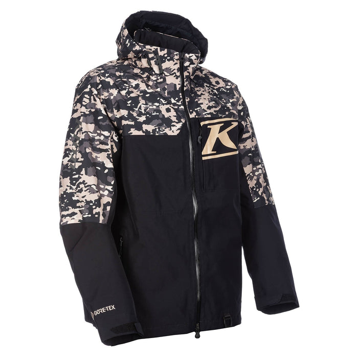 Klim Mens Powerxross Jacket - Black - Montana Tan Camo, view 5