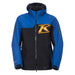 Klim Mens Powerxross Jacket - Non-Current - Black - Nightfall Blue, front view