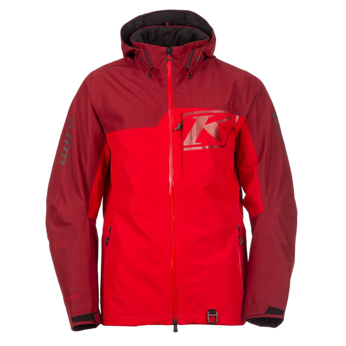 Klim Mens Powerxross Jacket - Non-Current - Chili Pepper - Cabernet, front view