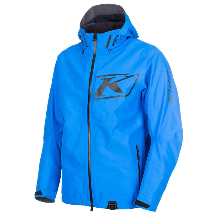 Klim Mens Powerxross Jacket - Non-Current - Electric Blue Lemonade - Black, view 2