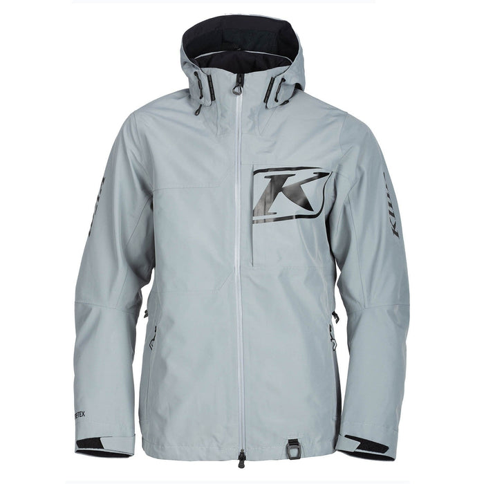 Klim Mens Powerxross Jacket - Monument - Black, front view