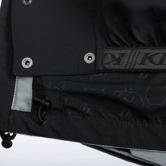 Klim Mens Powerxross Jacket - Monument - Black, view 12