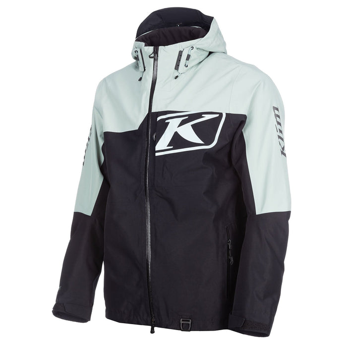 Klim Mens Powerxross Jacket - Non-Current - Slate Gray - Black, view 2