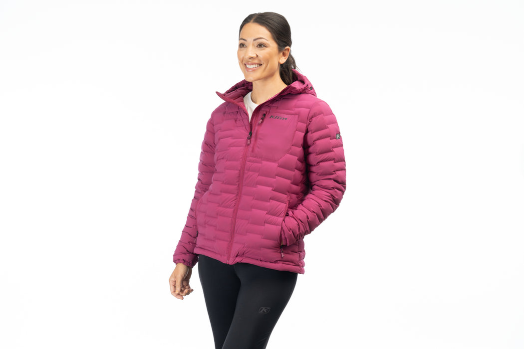 KLIM Womens Luna Stretch Down Hooded Jacket