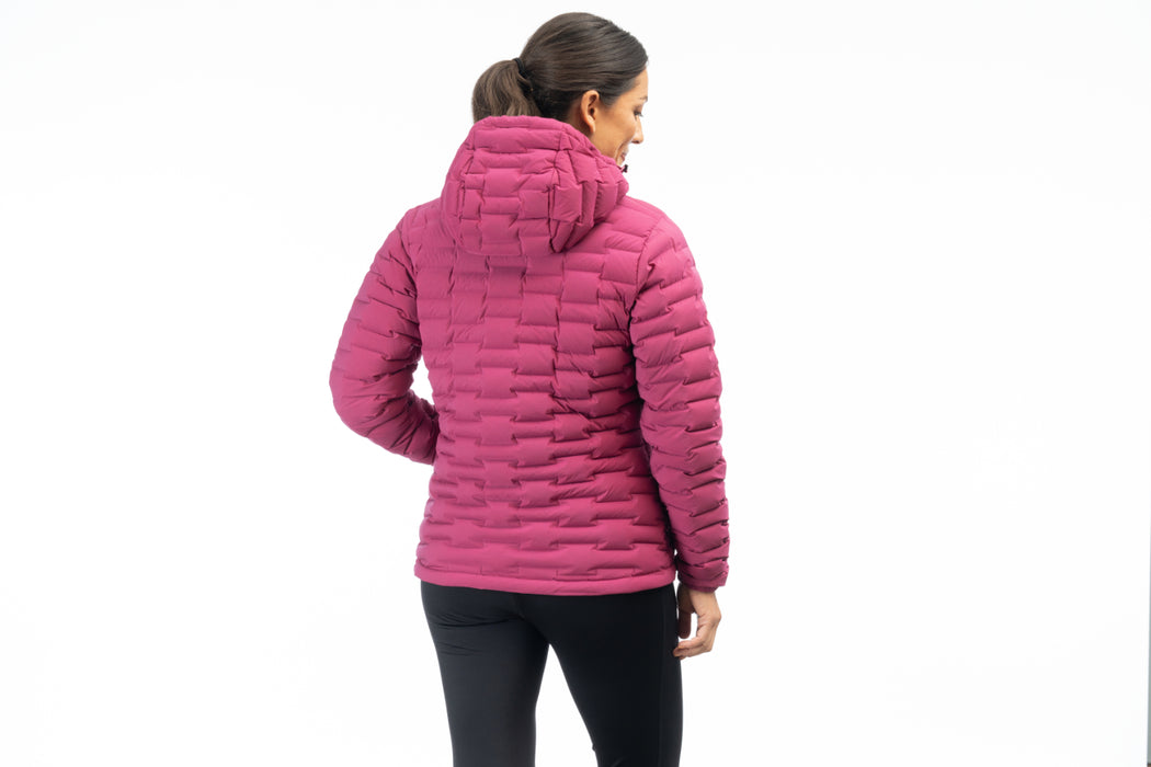 KLIM Womens Luna Stretch Down Hooded Jacket