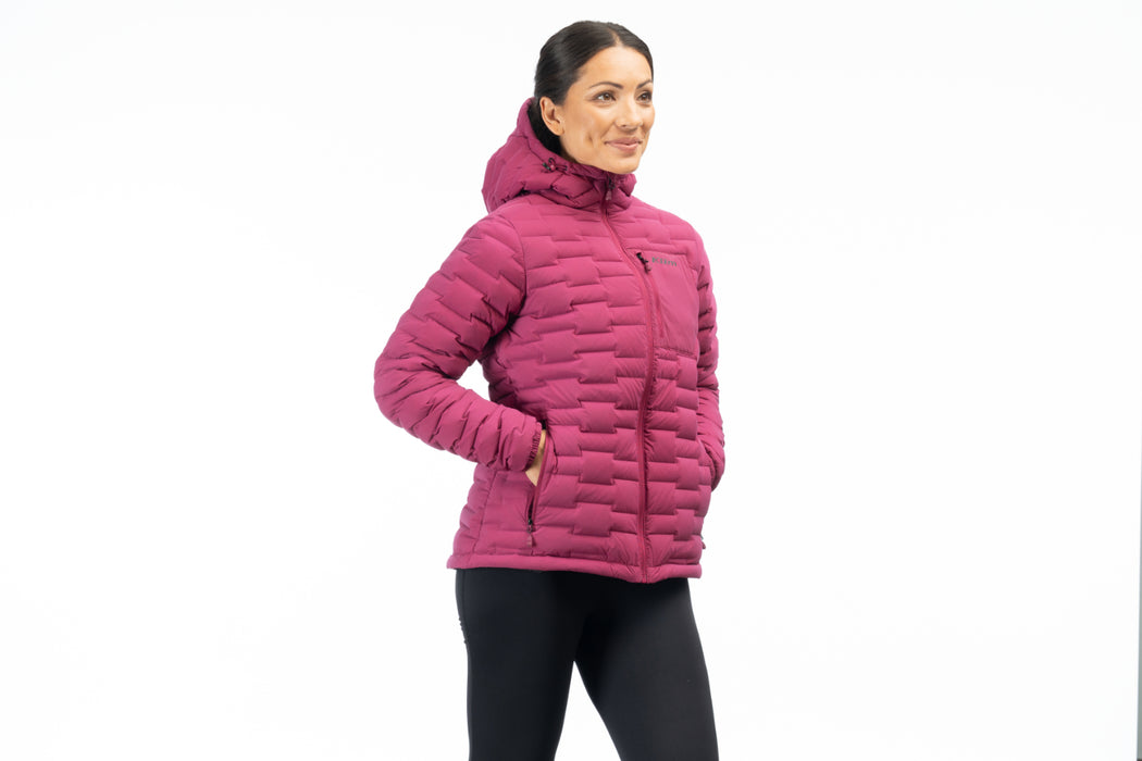 KLIM Womens Luna Stretch Down Hooded Jacket