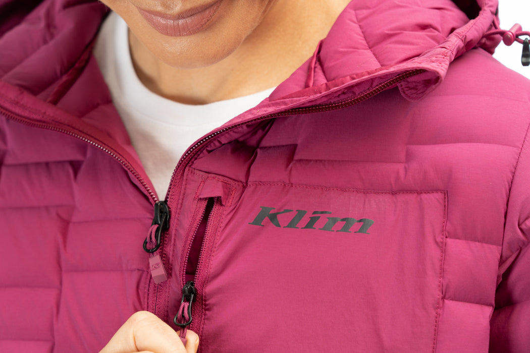 KLIM Womens Luna Stretch Down Hooded Jacket