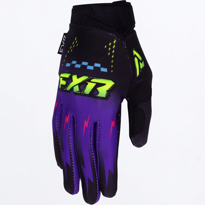 FXR Kids Reflex MX Glove 2027 - Thunderbird, front view