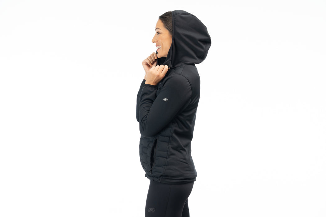 KLIM Womens Luna Stretch Down Hybrid Hoodie