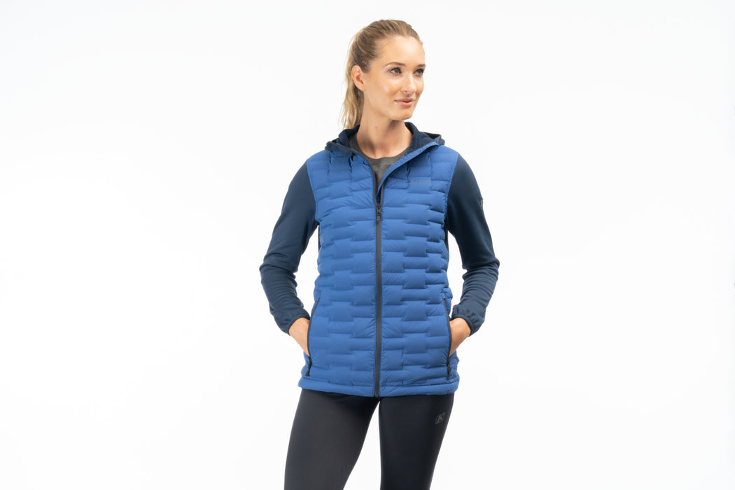 KLIM Womens Luna Stretch Down Hybrid Hoodie