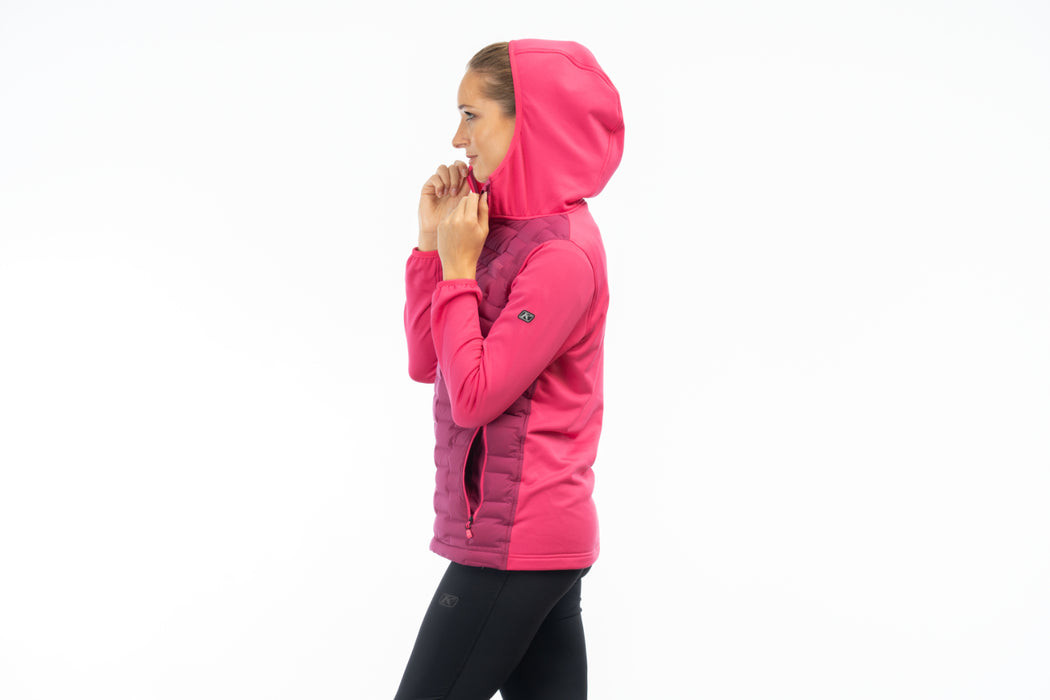 KLIM Womens Luna Stretch Down Hybrid Hoodie