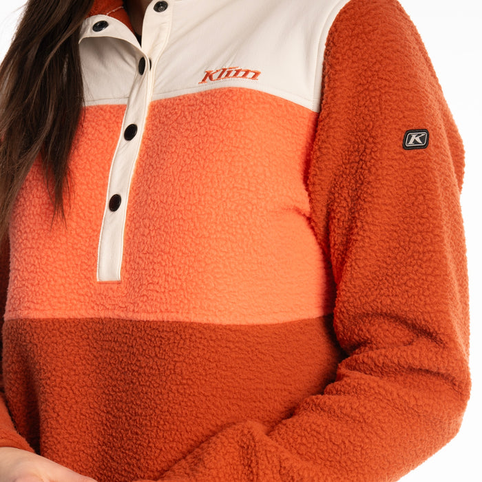 KLIM Womens High Pile Mountain Fleece Pullover