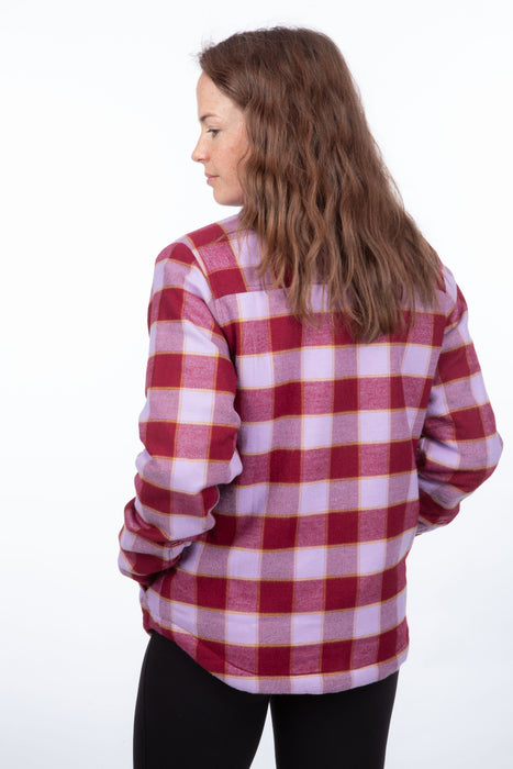 KLIM Womens Clouds Rest Fleece Lined Flannel Shirt