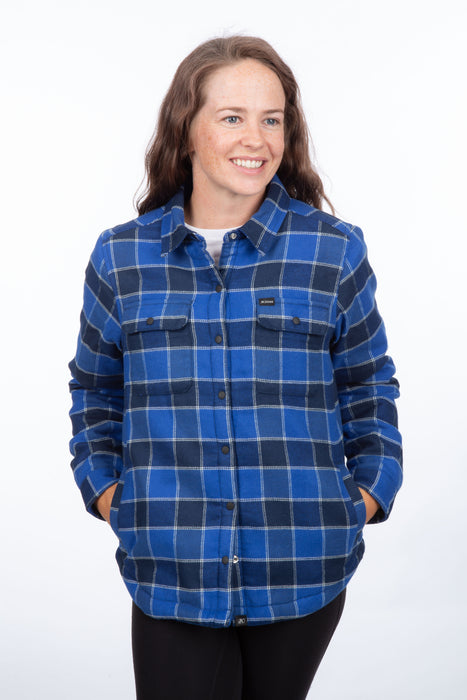 KLIM Womens Clouds Rest Fleece Lined Flannel Shirt