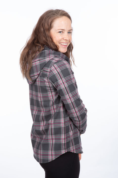 KLIM Womens Ginny Mountain Midweight Stretch Flannel Hoodie