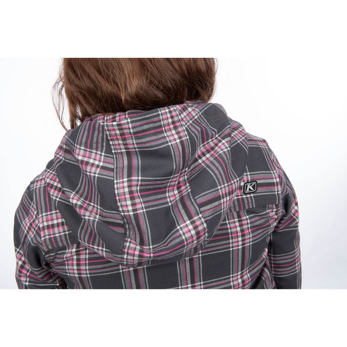 KLIM Womens Ginny Mountain Midweight Stretch Flannel Hoodie