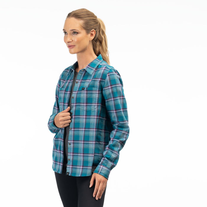 KLIM Womens Sunlight Trail Midweight Flannel Shirt