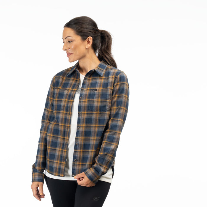 KLIM Womens Sunlight Trail Midweight Flannel Shirt