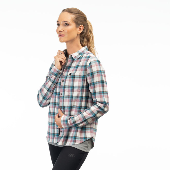 KLIM Womens Sunlight Trail Midweight Flannel Shirt