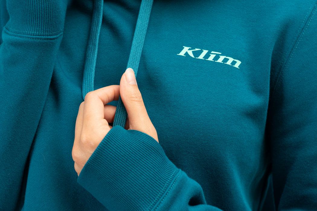 KLIM Womens Mariposa Long Pullover Hoodie