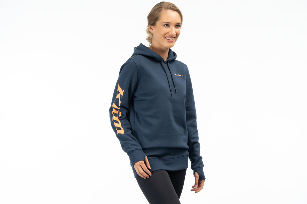 KLIM Womens Mariposa Long Pullover Hoodie