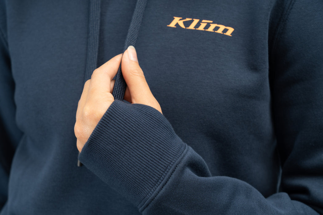 KLIM Womens Mariposa Long Pullover Hoodie